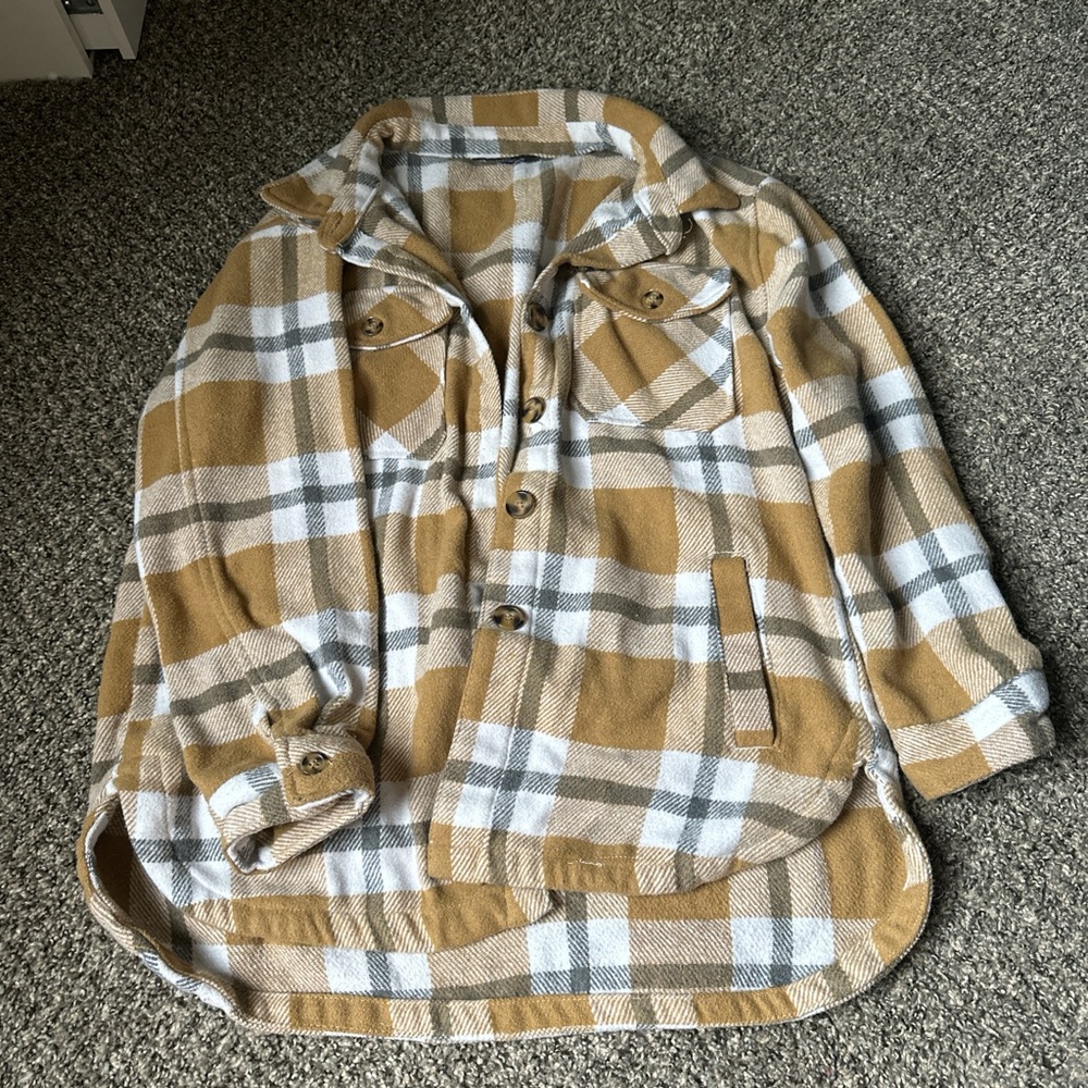 Super cute oversized shacket
